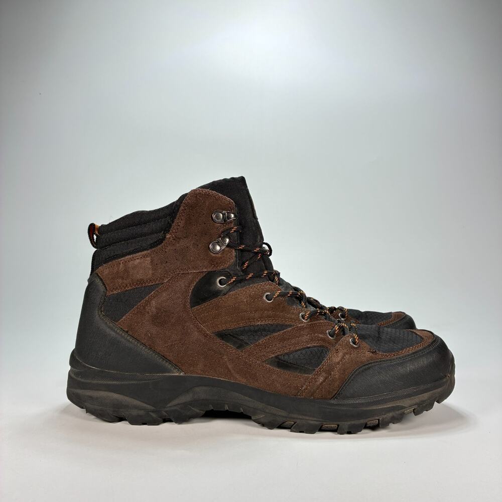 Denali Oregon Brown Suede Leather Mid Top Hiking Boots A16U123C-11 Men's Size 13